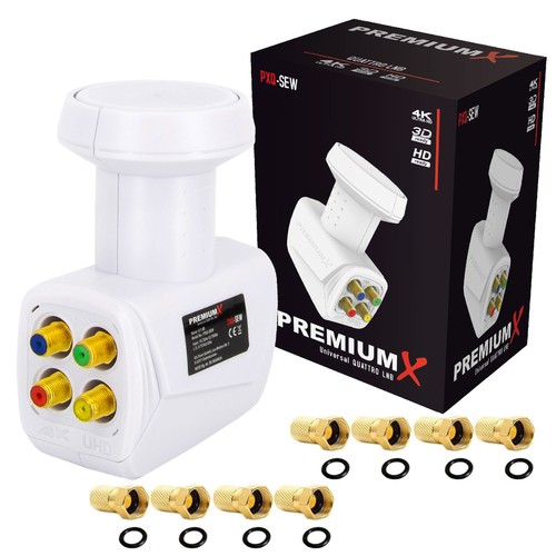 Premiumx quattro lnb weiß sat - lnb,