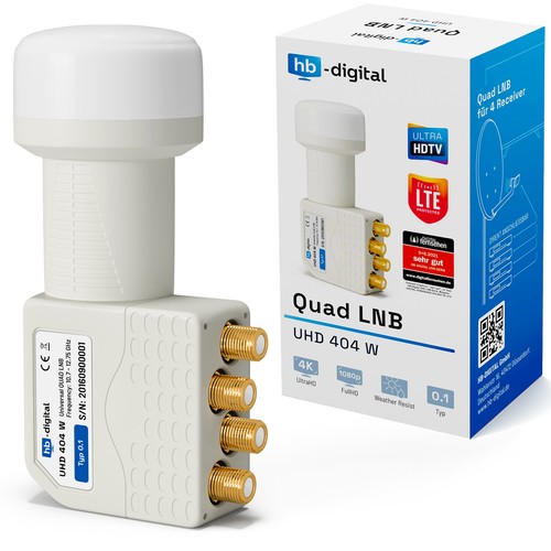 Quad lnb teilnehmer direkt - teilnehmer,