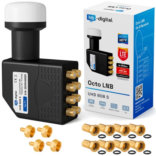 Octo lnb fach uhd digital - 8,