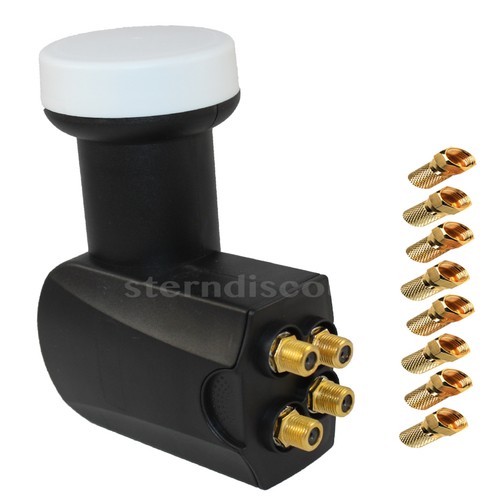 Quad lnb 8 - db, f-stecker