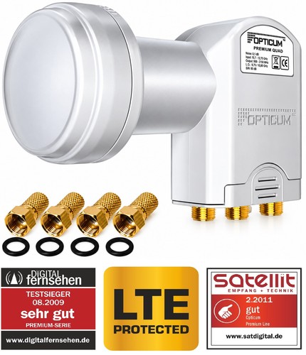 Quad lnb 1db testsieger - quad, "testsieger"