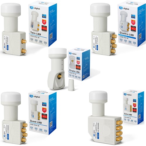 Lnb sat single - lnb, twin