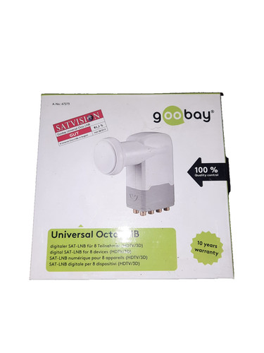 Goobay universal lnb octo - goobay,